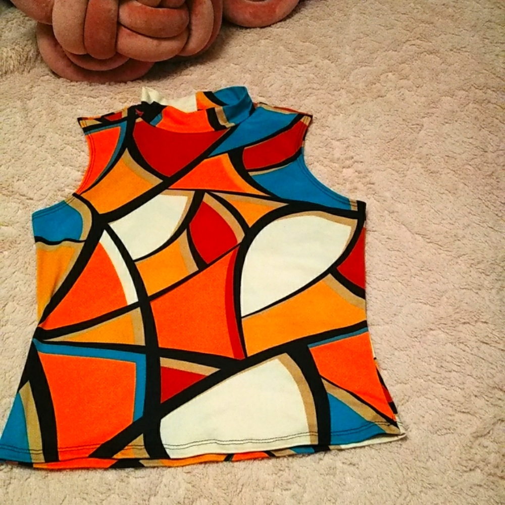 Retro 🌼 Stained Glass Look Tank